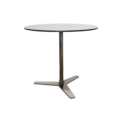 Bord Offecct Propeller Ø90 Vit/Krom