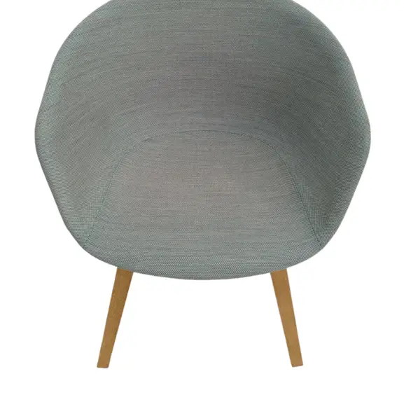 Stol HAY AAC23 VitSvartTurkosEk (2)