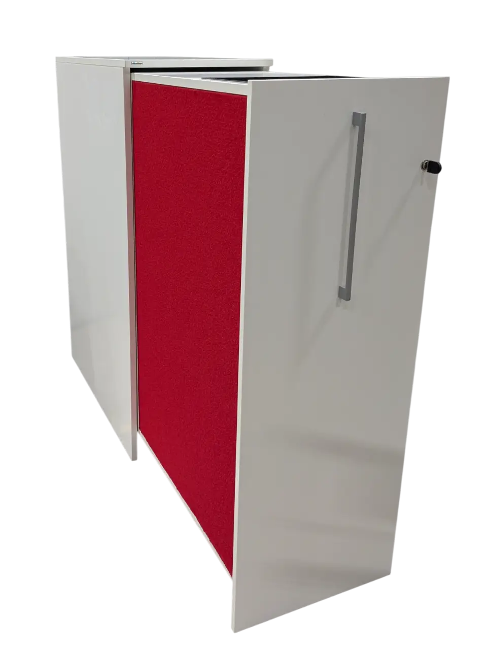 Towerförvaring Edsbyn Access Vänster 3xA4 VitRöd (9)