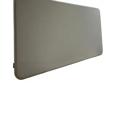 Bordsskärm Abstracta Softline Grå 120×65