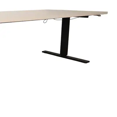 Elskrivbord Horreds VitSvart 185×70