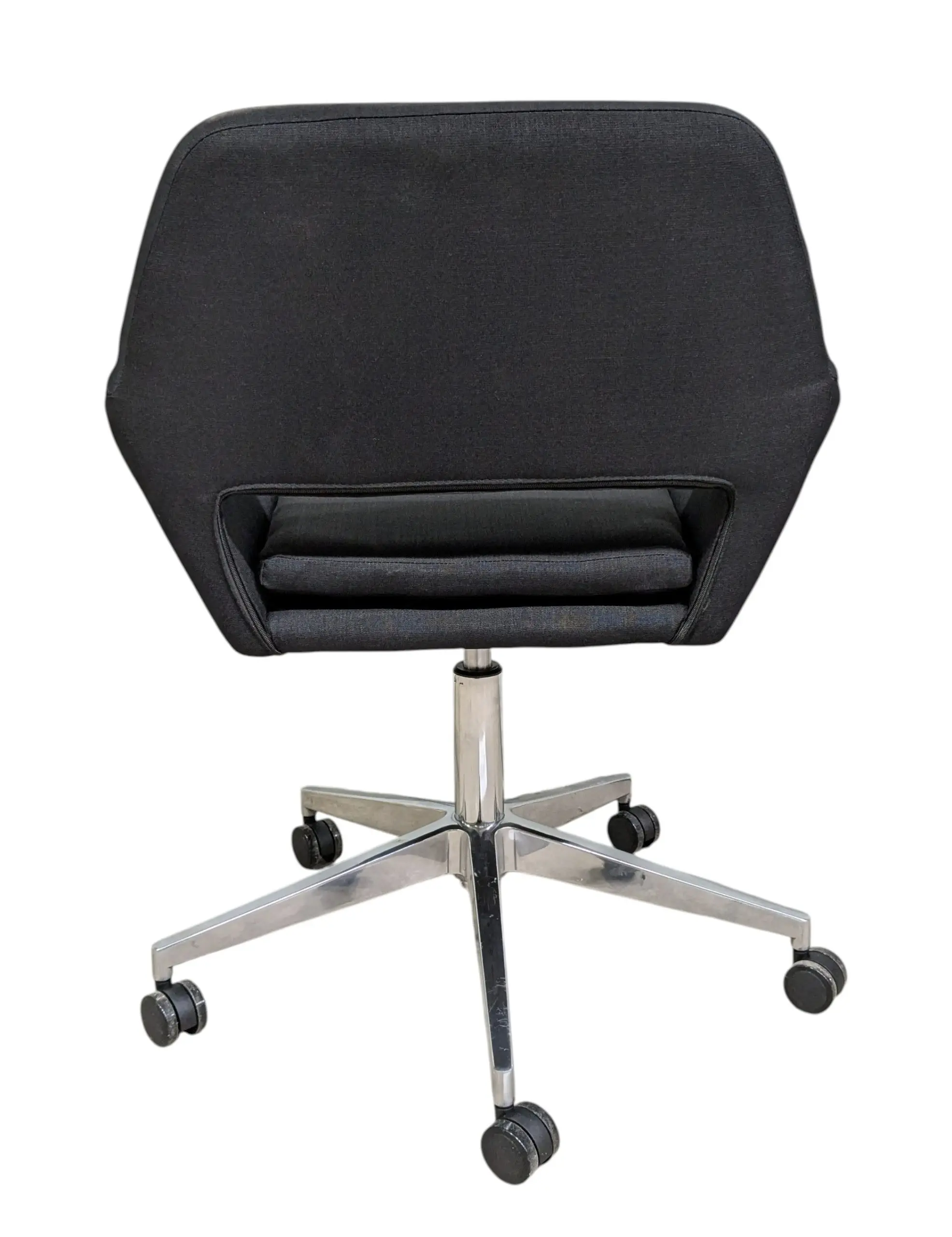 Konferensstol Lotus Furniture Amsterdam MörkgråKrom (4)