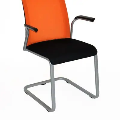Konferensstol Steelcase Orange/Svart