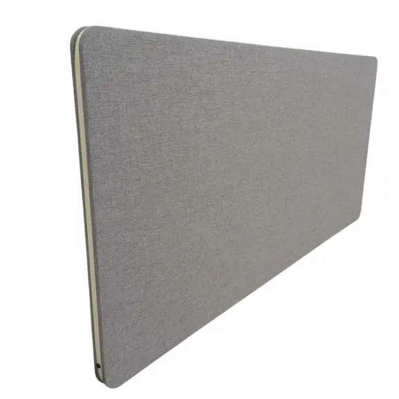 Bordsskärm Lintex Edge Grå 140×70