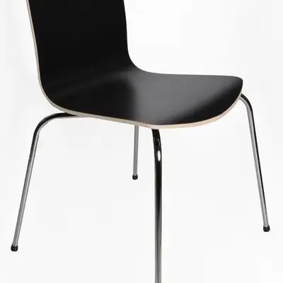 Stol Fokusera ERA Laminat Svart