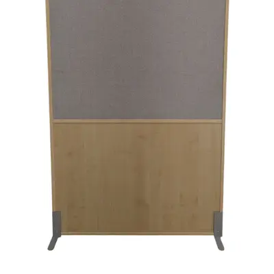 Golvskärm Zilenzio Offizz 100×190 VitLjusgrå