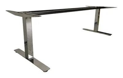 Elskrivbord Kinnarps Oberon Krom 200×80 (2)