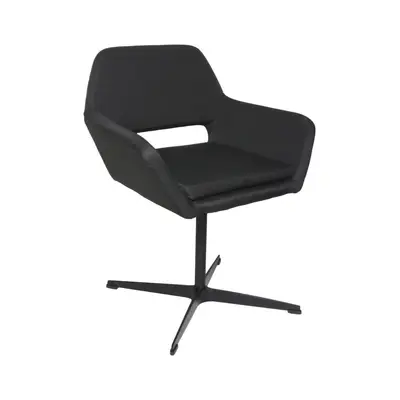 Konferensstol Lotus Furniture Amsterdam Svart