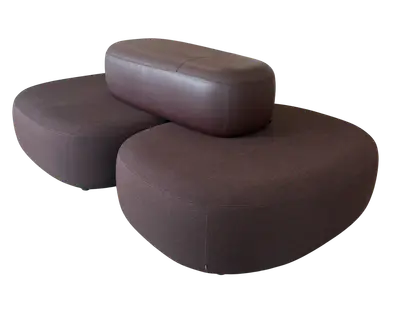 Soffa +Halle Ö Large Vinröd