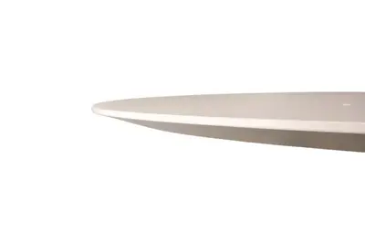 Bordsskiva Andreu World ø140cm Vit Kabelhål INRECO