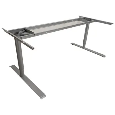 RPG 266405-228635 Skrivbordsunderrede Lanab Design Fast stativ L-fot 180-220×90-110cm Grå