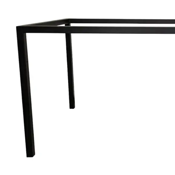 Bordsunderrede Svart 160×80 (1)