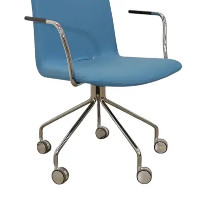 Konferensstol Gärsnäs Day High LjusblåKrom (2)