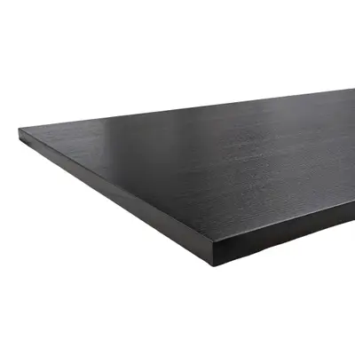 Bordsskiva Svartbetsad Ask 190x65