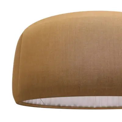 Taklampa Luceplan Silenzio BeigeVit Ø120