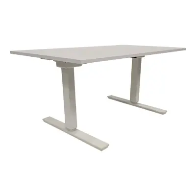 Elskrivbord Vit Flexibelt 140×80