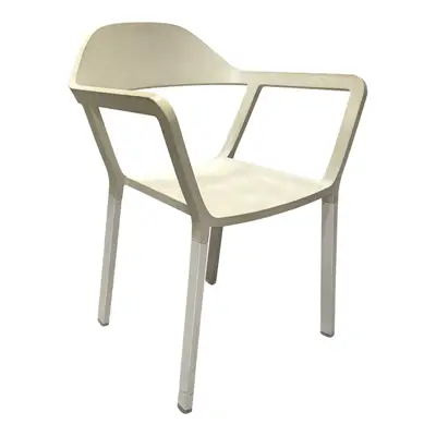 Stol Johanson Design P77 VitLjusgrå