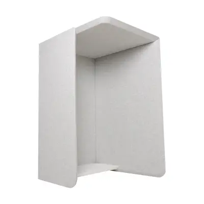 Väggbås Abstracta Domo Höger Ljusgrå