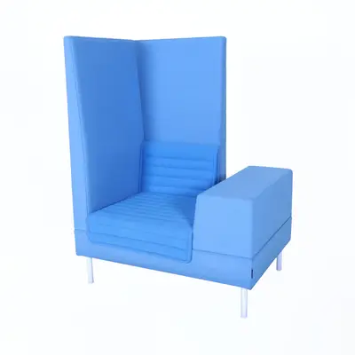 Soffa Offecct Smallroom Plus 1000 Vänster Blå