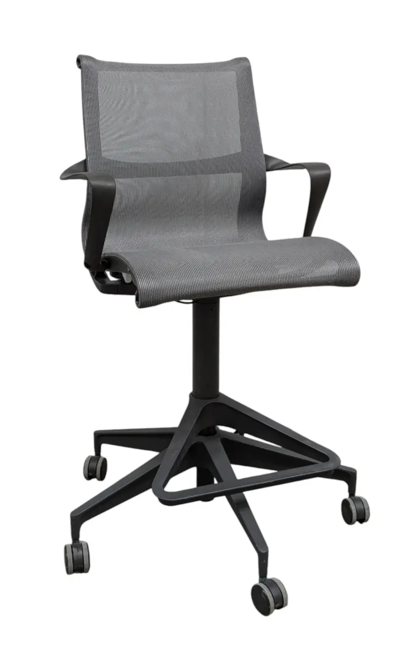 Kontorsstol Herman Miller Setu Grå (5)