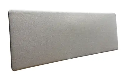 Bordsskärm Ljusgrå 160×60 (2)