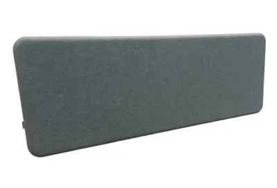 Bordsskärm Abstracta Softline BlåGrå 160×45 (2)