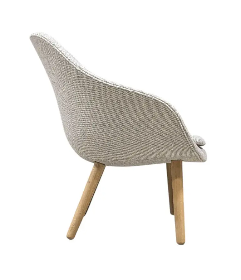 Fåtölj HAY About A Lounge AAL 82 LjusgråEk (3)