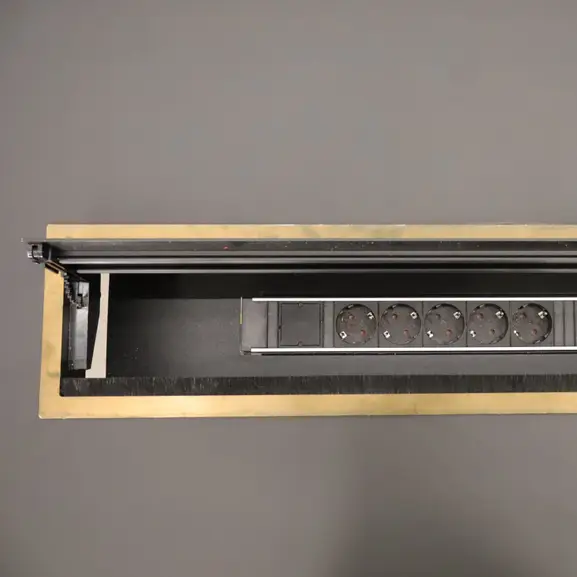 Projektbord Inno Lab Table Svart linoleumEk 180×80 (2)