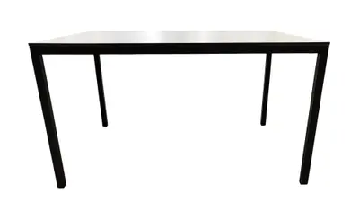 Bord SA-möbler Artur SvartVit 130×100