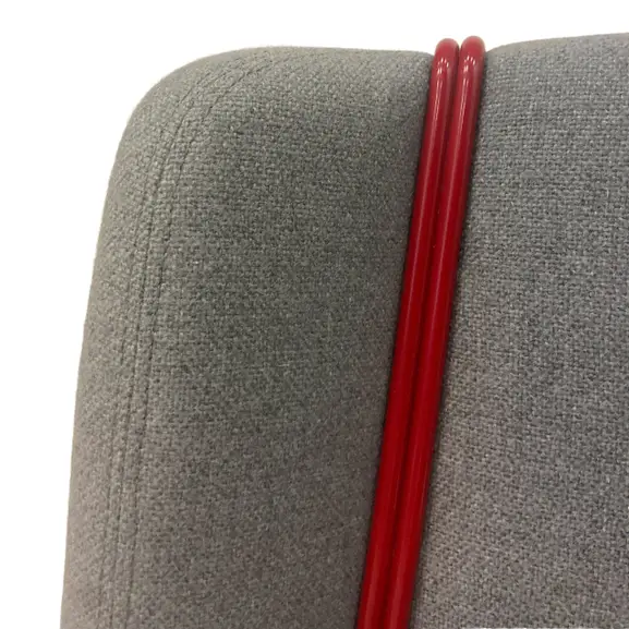 Fåtölj Johanson Design Frankie EC GråRöd (2)