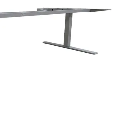 Elskrivbord Kinnarps Oberon Grå 200×120