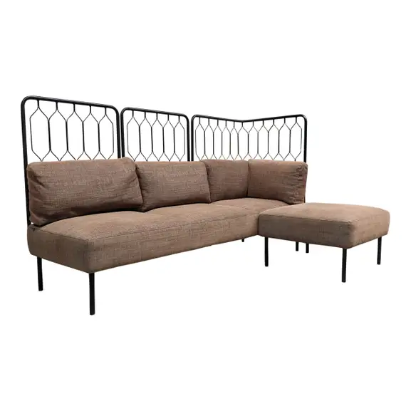 Soffa Fora Form Kove BrunSvart