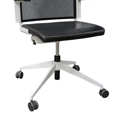 Konferensstol Dynamobel Dis Chair Svart SkinnVit