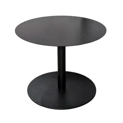 Sidobord Massproductions Svart Ø50 (1)