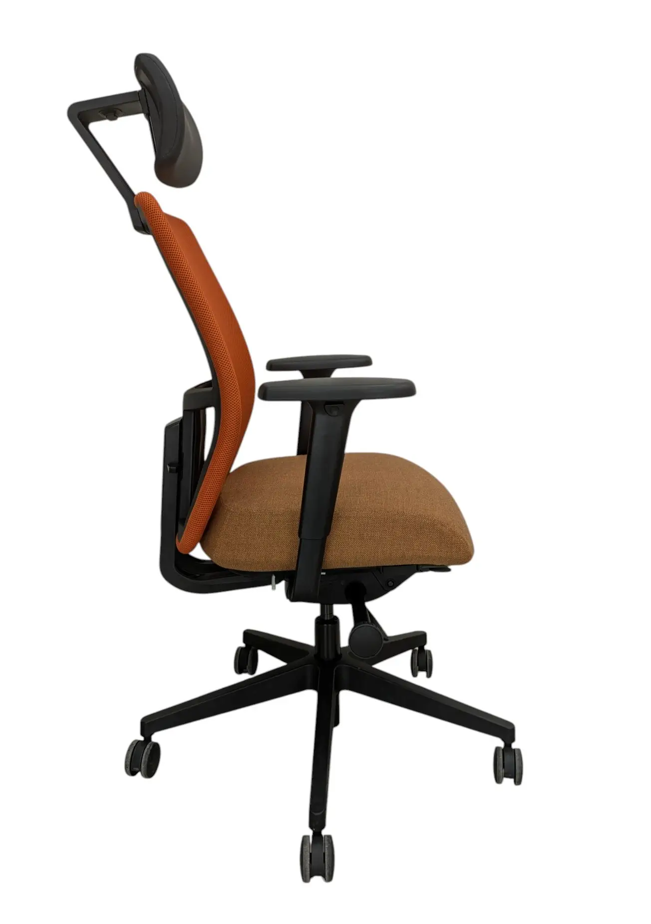 Kontorsstol Savo Soul OrangeSvart (2)