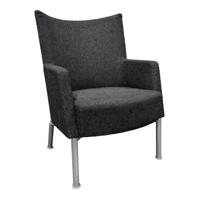 Fåtölj Kinnarps Invito Mörkgrå