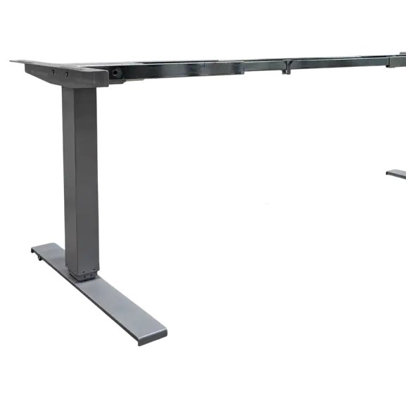 Elskrivbord Swedstyle L-Fot Grå