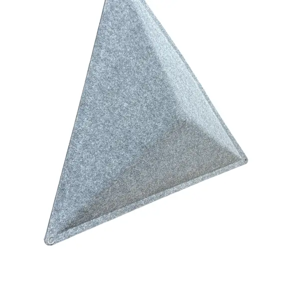 Ljudabsorbent Abstracta Aircone Grå (2)