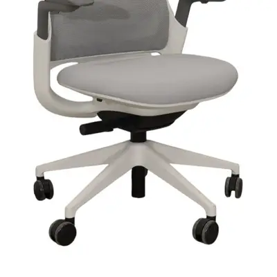 Kontorsstol Steelcase Series 1 GråVit