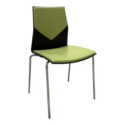 Stol Four Design FourCast2 Four SvartGrönKrom (2)