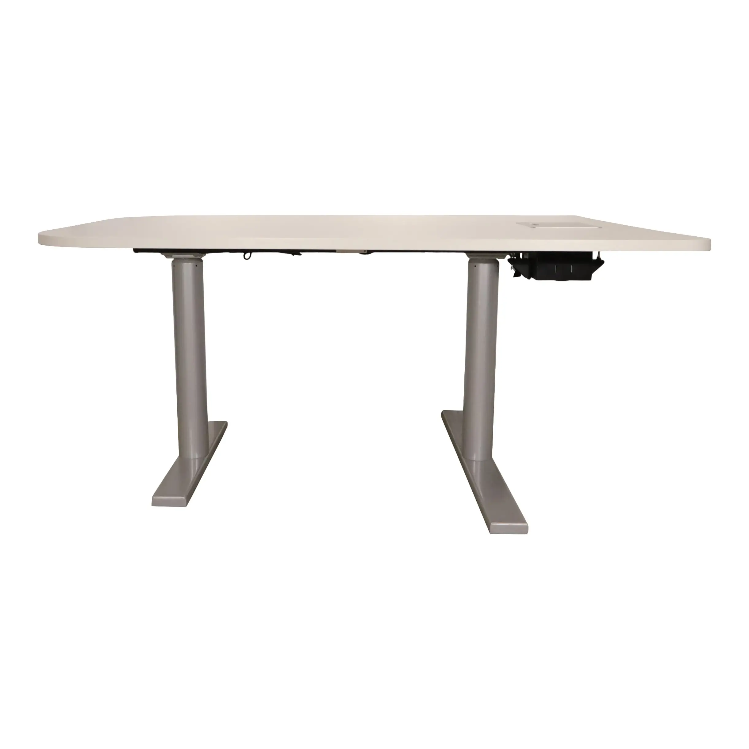 Elskrivbord Duba B8 VitGrå 100-80×140 (3)