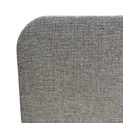 Bordsskärm Lintex Edge Grå 140×40 (2)