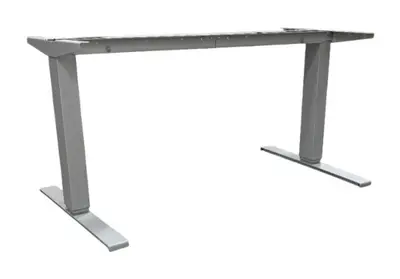Elskrivbord Edsbyn Opus Ljusgrå 120-200×70-80
