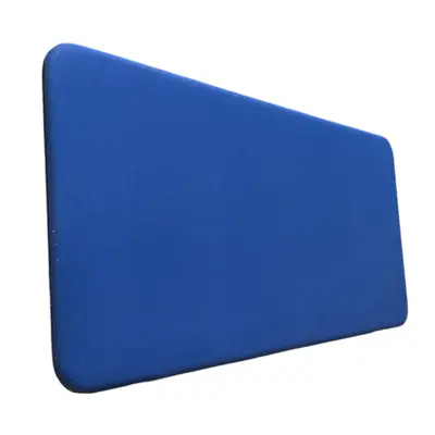 Bordsskärm Abstracta Softline Blå 120×60 (2)