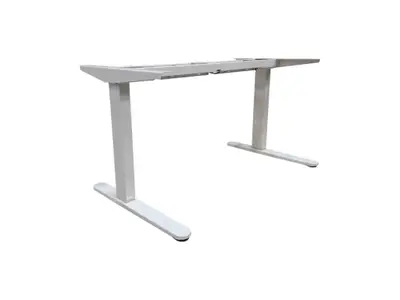 Elskrivbord Vit L-fot 120-180×70-80