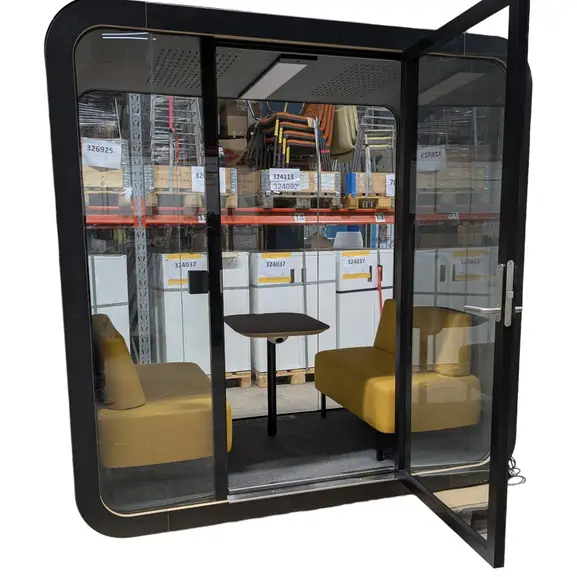 Telefonbås Pod Martela Framery Q Meeting Maggie Svart (11)