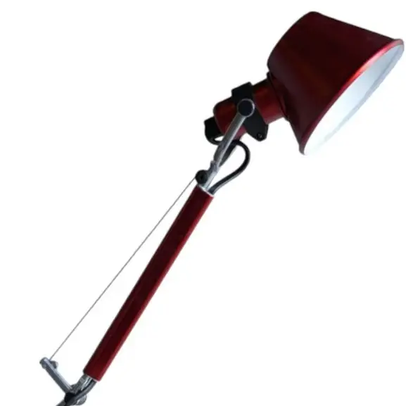 Skrivbordslampa Artemide Tolomeo Röd (3)