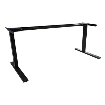 Elskrivbord Svart L-Fot 160-180x80