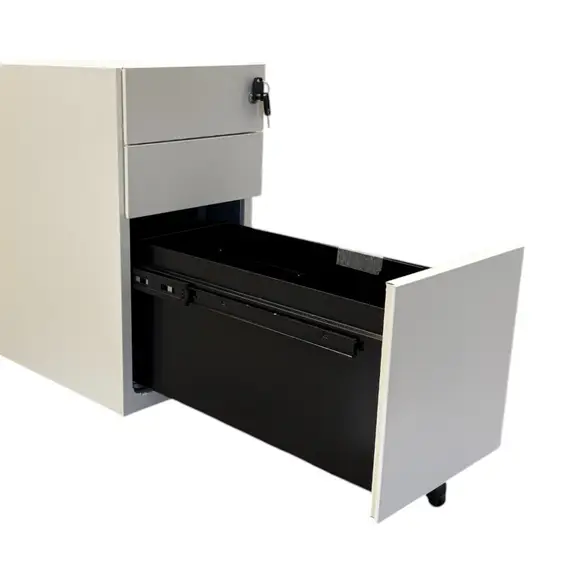 Rullhurts VitMetall 3-lådor (4)