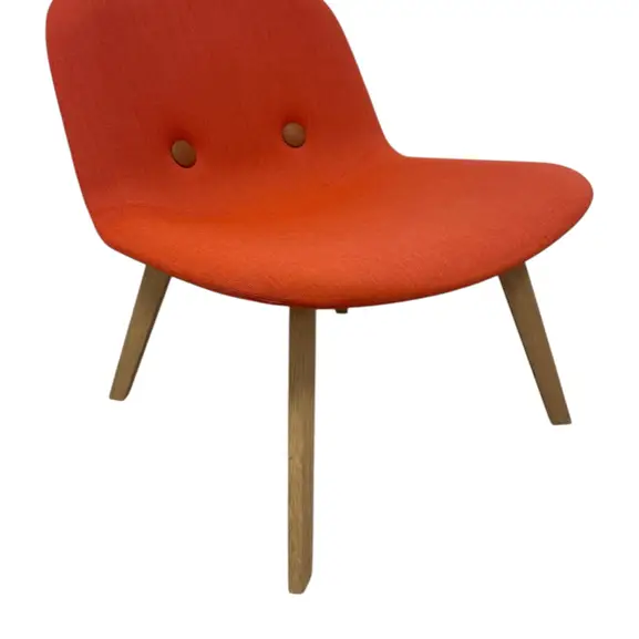 Fåtölj Erik Jørgensen Eyes Lounge OrangeEk (2)